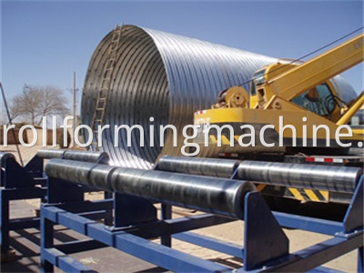 Culvert Pipe Corrugated Panel Roll Forming Machines